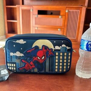 Loungefly Spiderman Marvel Crossbody Bag Universal Studios NWT
